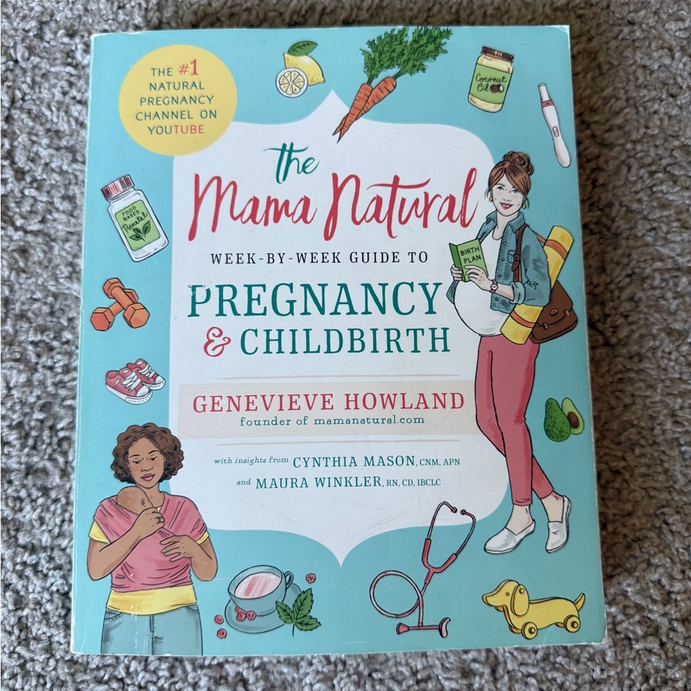 The Mama Natural: Week-By-Week Guide to Pregnancy & Childbirth Book